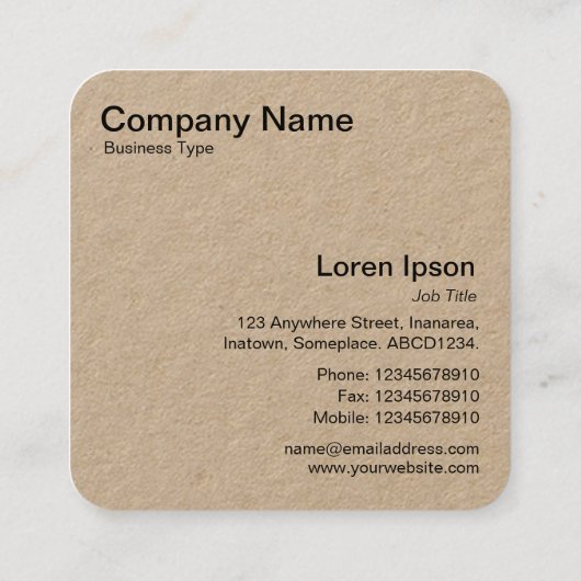 マウンテンバイクホイール スクエア名刺 (裏面)