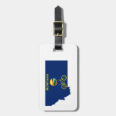 マウンテンバイクモンタナ ラゲッジタグ (正面縦)