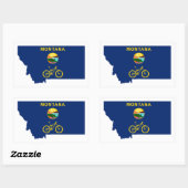 マウンテンバイクモンタナ 長方形シール (シート)