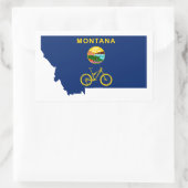 マウンテンバイクモンタナ 長方形シール (バッグ)