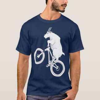 マウンテンバイクヤギ Tシャツ