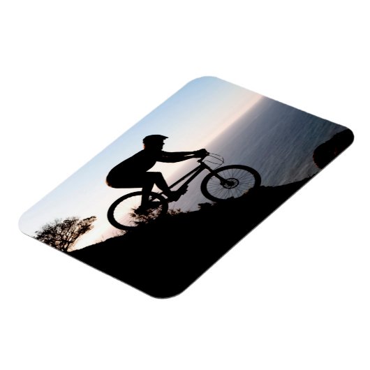 マウンテンバイクライダー。ケープタウン・ライオンズヘッド マグネット (左側)