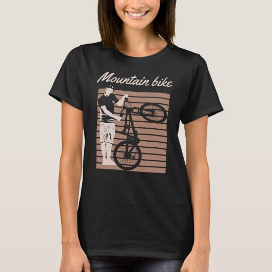 マウンテンバイクライダー Tシャツ (正面)