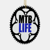 マウンテンバイクライフ セラミックオーナメント (右)