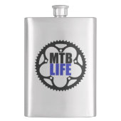 マウンテンバイクライフ フラスク (正面)