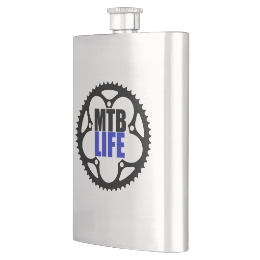 マウンテンバイクライフ フラスク (左)