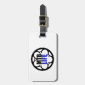 マウンテンバイクライフ ラゲッジタグ (正面縦)