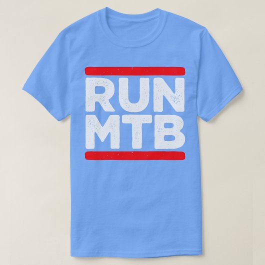 マウンテンバイクライフ Tシャツ (デザイン正面)