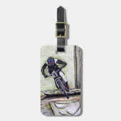 マウンテンバイクランデグラmtb bmx ラゲッジタグ (正面縦)