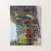 マウンテンバイクレースジグソーパズル ジグソーパズル (縦)