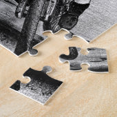 マウンテンバイク乗り ジグソーパズル (側面)