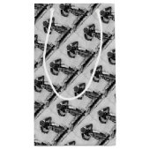 マウンテンバイク乗り スモールペーパーバッグ (裏面)