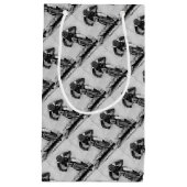 マウンテンバイク乗り スモールペーパーバッグ (正面)