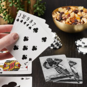 マウンテンバイク乗り トランプ (インサイチュ)