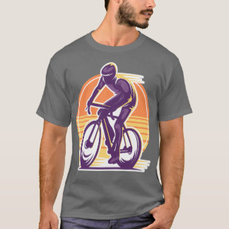 マウンテンバイク乗り Tシャツ