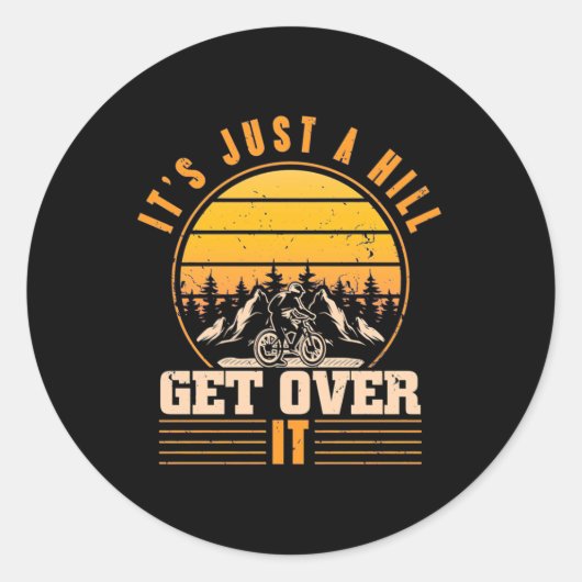 マウンテンバイク単なる丘 ラウンドシール (正面)