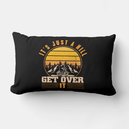 マウンテンバイク単なる丘 ランバークッション (正面)