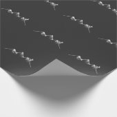 マウンテンバイク自然ダウンヒルサイクリング ラッピングペーパー (角)