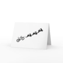 マウンテンバイク自転車トナカイのクリスマスサイクル