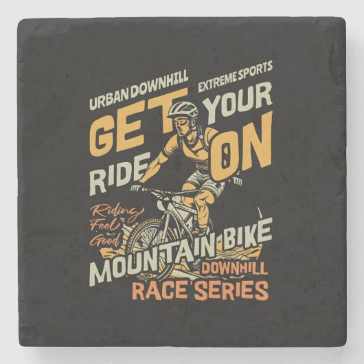 マウンテンバイク – ダウンヒル ストーンコースター (正面)