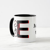 マウンテンバイク、ダウンヒル、バイク マグカップ (正面左)