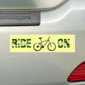 マウンテンバイク バンパーステッカー (車上)