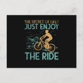 マウンテンバイク マウンテンバイカー ポストカード (正面)