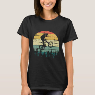 マウンテンバイク - ヴィンテージ ダウンヒルバイク - MTBライディ Tシャツ