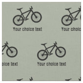 マウンテンバイク – 任意の背景のサイクリングパターン ファブリック (クローズアップ)