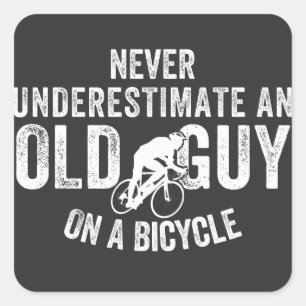 マウンテンバイク，山バイクもしくは自転車に乗る人, mtb,サイクリング磁石 スクエアシール