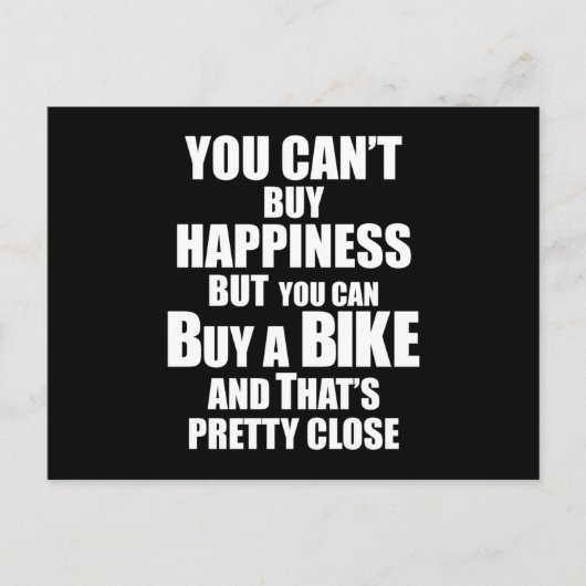 マウンテンバイク 自転車 サイクリング MTB ギフトアイデア ポストカード (正面)