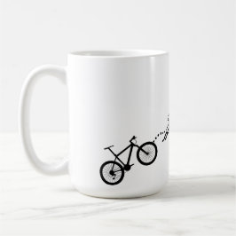 マウンテンバイク 自転車 トナカイ クリスマス サイクル コーヒーマグカップ