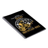 マウンテンバイク_Dでパパを過小評価しない ノートブック (右側)