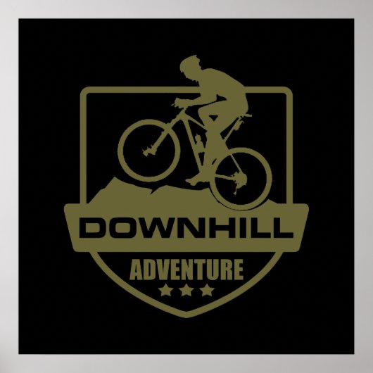 マウンテンバイク MTB ダウンヒル ポスター (正面)