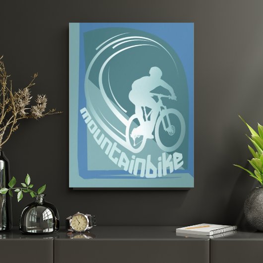 マウンテンバイク MTB 自転車 ウォールデコ ポスター