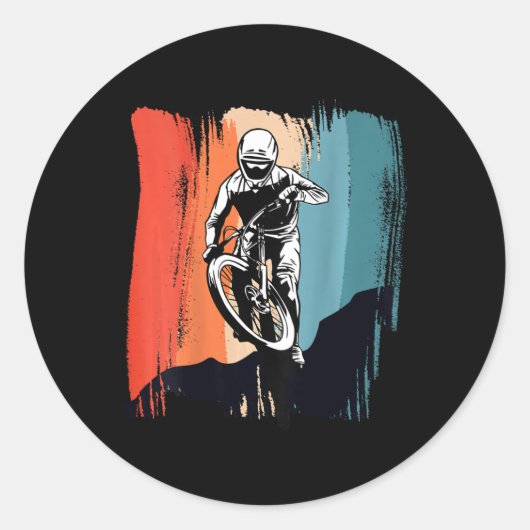 マウンテンバイク - MTB _2 ラウンドシール (正面)