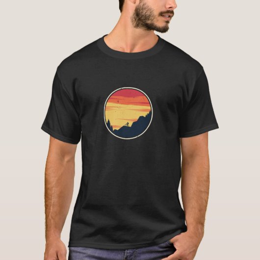 マウンテンバイク Tシャツ (正面)