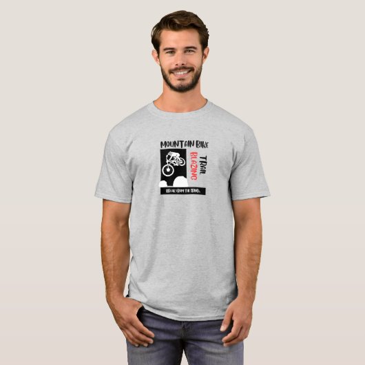 マウンテンバイク Tシャツ (正面フル)