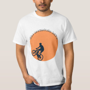 マウンテンバイク。 Tシャツ