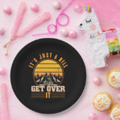 マウンテンバイクIt It It A Hill ペーパープレート (パーティー)