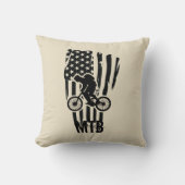 マウンテンバイクmtbライダー クッション (正面)