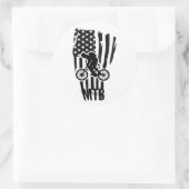 マウンテンバイクmtbライダー ラウンドシール (バッグ)