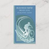 マウンテンバイクmtb会社の名刺 名刺 (正面)