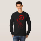 マウンテンバイクMTB Tシャツ (正面フル)