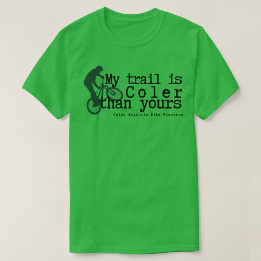 マウンテンバイクTシャツ1 Tシャツ (デザイン正面)
