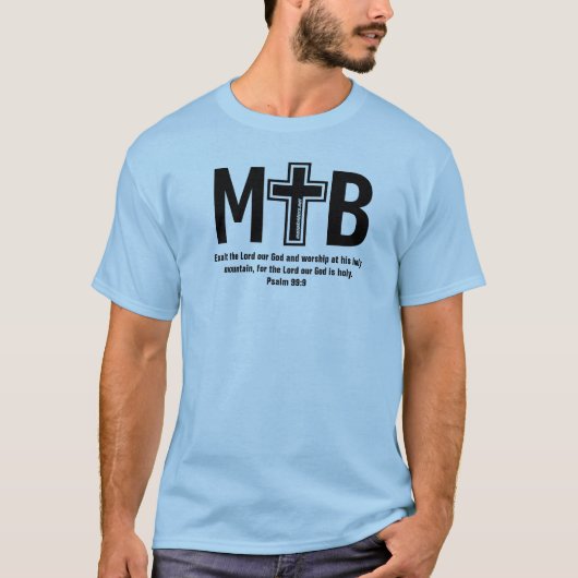マウンテンバイクTシャツMTB Tシャツ (正面)