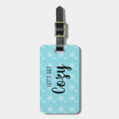 マウンテンバケーションスキーリゾートラゲッジタグ ラゲッジタグ (正面縦)