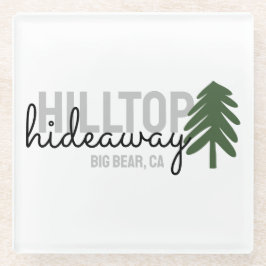 マウンテンパインキャビンレンタルコースター ガラスコースター