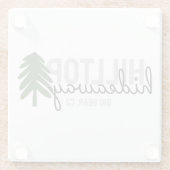 マウンテンパインキャビンレンタルコースター ガラスコースター (裏面)