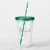 マウンテンパインキャビンレンタル- アクリルタンブラー (裏面)